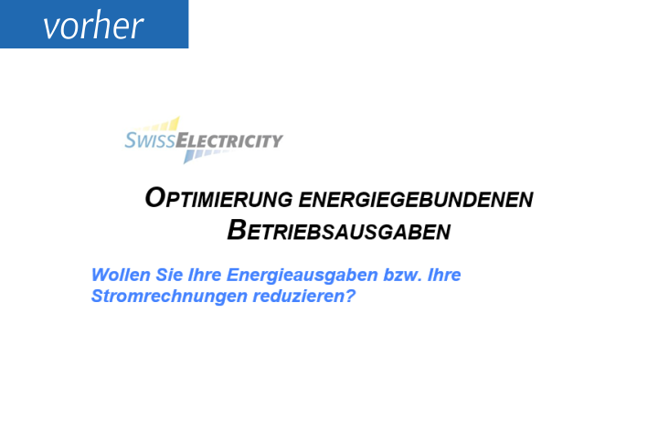 Logo Swiss Electricity | © photografix.ch